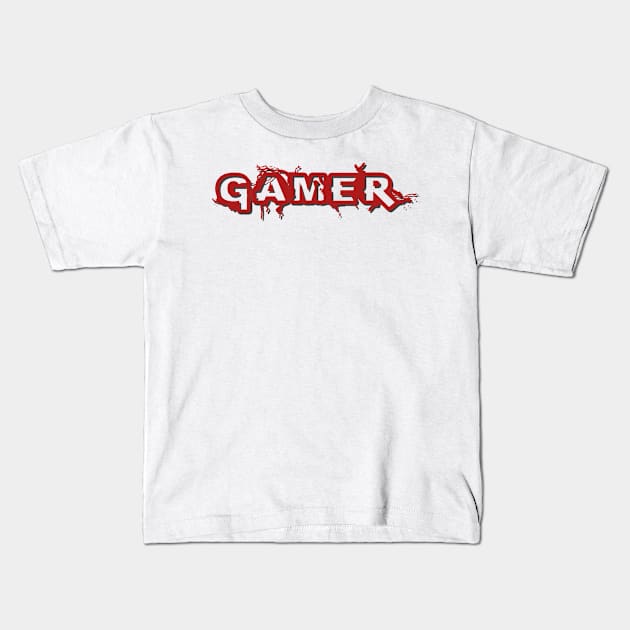 Halo Gaming Nerd Kids T-Shirt by GreenGuyTeesStore